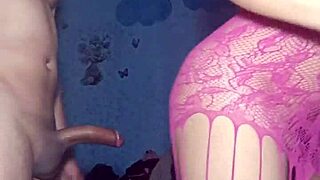 hey, check out this cougar's leather porn dream with big tits and riding