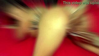 my hotwife latina brunette with tattoos takes uncut bbc. blowjob, missionary, ass, tits