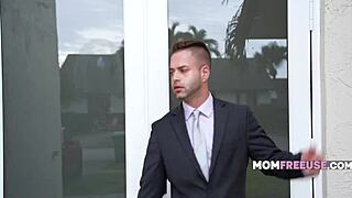 Taboo mother in law offers ebony anal fantasy