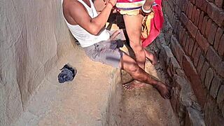 Indian cute stepsister cheats with boyfriend in sneaky anal creampie