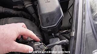 I surrendered to a stranger fixing my car for rough highway sex.