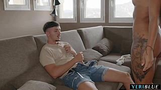 He hires a broke stripper and bangs her hard for free with creampie!