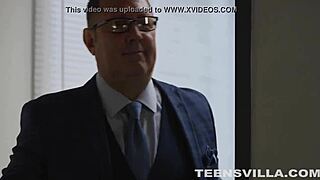 Stranger than fiction: Kenna James' big ass cumshot.