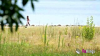 Natali Quinn Is Looking For Public Fucks She Finds Her Target In The Swamp