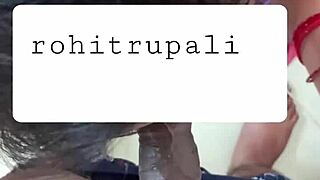 Rohit Watches Rupali Suck Black Lover's Cock