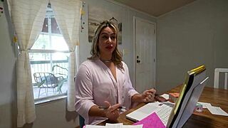 my hot step-mom asks me to help with her video shoot