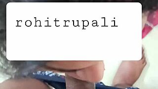 Rohit Watches Rupali Suck Black Lover's Cock