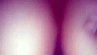 I ride the big cock of my Colombian lover.