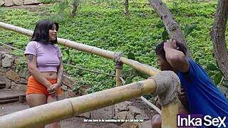 Dora La Exploradora Petite Peruvian Receives Intense Anal Therapy by Boots