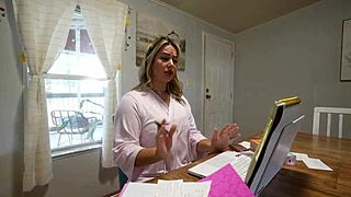 my hot step-mom asks me to help with her video shoot