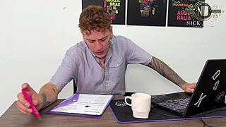 horny petite secretary lorena doll rides boss rough and deepthroats