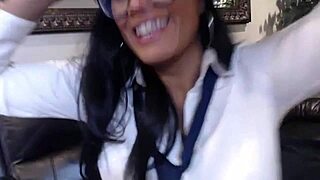 big tits thick legs maxine x tests sex toy