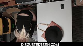 I’m shocked! Sexy stepgranddaughter Samantha Hayes and Erica Lauren bang officer after getting caught.