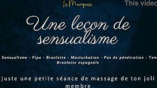 Gentle Handjob Praises in French