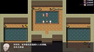 جنية لحم أسود تشوف زب عملاق في حمام رجالة - زفاف بطل لو يي 18