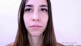 skinny beautiful model was seduced by producer on casting sofa