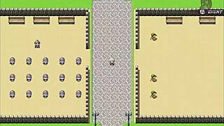 جنية لحم أسود تشوف زب عملاق في حمام رجالة - زفاف بطل لو يي 18