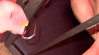 The couple humiliates the latina bitch with sadistic whips and pornographic treatment she deserves.