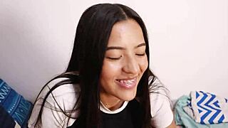 Neighbor receives creampie in POV first time