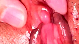 today’s creampie with amateur pink pussy, just 25 days after losing her virginity