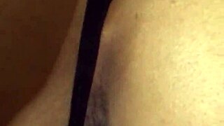 picked up a sexy girl on tinder in her thong