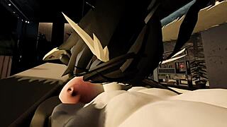 Cute Moth Experiences Intense Orgasm from Big Dicked Furry Fucking in Roblox