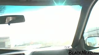 Blonde Amateur Gets Facial From BBC!