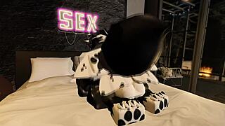 Cute Moth Experiences Intense Orgasm from Big Dicked Furry Fucking in Roblox