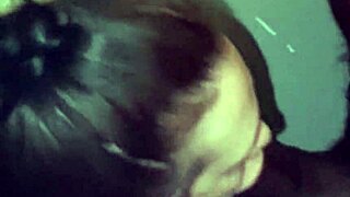 Giving Thick Black Cock Amazing Head!