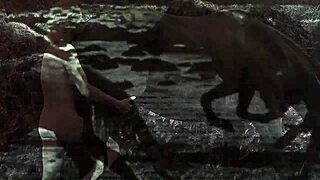 Dark lantern entertainment presents vintage natural tits and hairy beaver