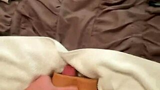 Mac Brampton Fucks and Busts on Sex Toy Doll