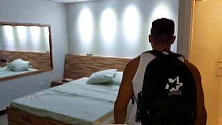 Neighbor Called Over, Ended Up With Big Cock Domination And Anal