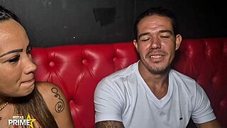 my liberated wife humiliates me with blowjob at the party.