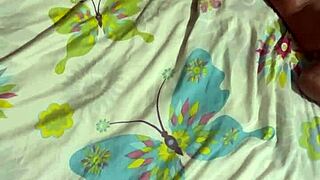 i sneak into my stepsister's room after her party and masturbate, filling her pussy and ass with my cum