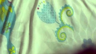 i sneak into my stepsister's room after her party and masturbate, filling her pussy and ass with my cum