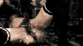 Dark lantern entertainment presents vintage natural tits and hairy beaver