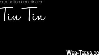 Petite Latina Gets Fingered By Brunette