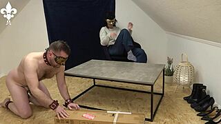 A beautiful tattooed woman poses as a work of art