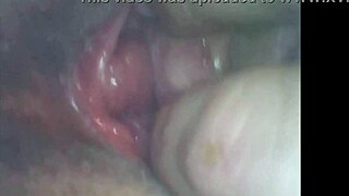 milf caresses her anal then reveals pussy inside with pissing