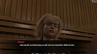 Lets play in the hot sauna