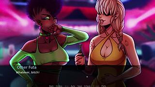 Futadom world - having rough sex on the pub 2