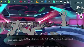 Futadom world - having rough sex on the pub 2