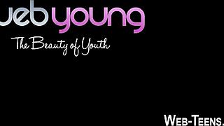 Petite Latina Gets Fingered By Brunette