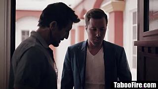 Teen Stepdaughter Double Penetrated by Stepfather and Teacher