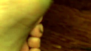 Licking Dirty Feet in a Fetish Contrast