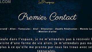 French Alien Encounter in Erotic Audio Porn Story