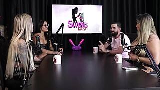 Ela feels jealous but her husband won’t let her stray, banging anal in a truck with Juli Figueiró and Felipe Larrossa