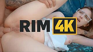 two girls share outdoor camping cleanup