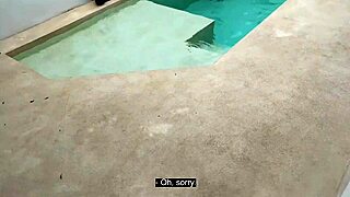 being the poolboy, do you fuck that beautiful teen in doggystyle and cowgirl?
