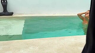 being the poolboy, do you fuck that beautiful teen in doggystyle and cowgirl?